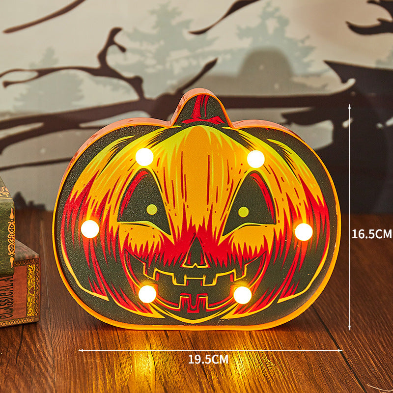 Halloween LED Pumpkin Spider Bat Skull Lights