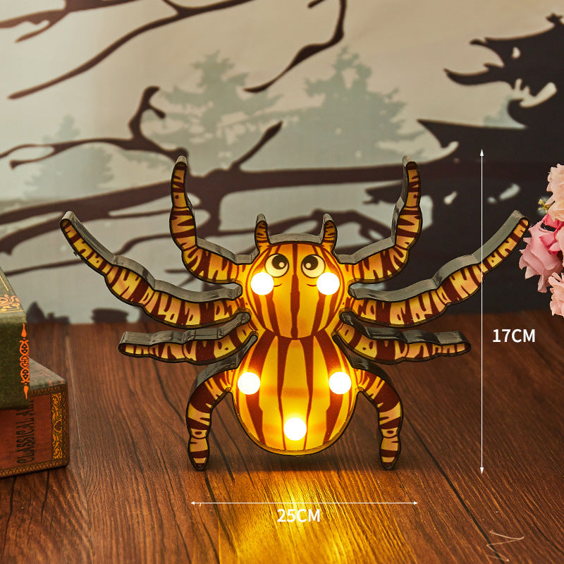 Halloween LED Pumpkin Spider Bat Skull Lights