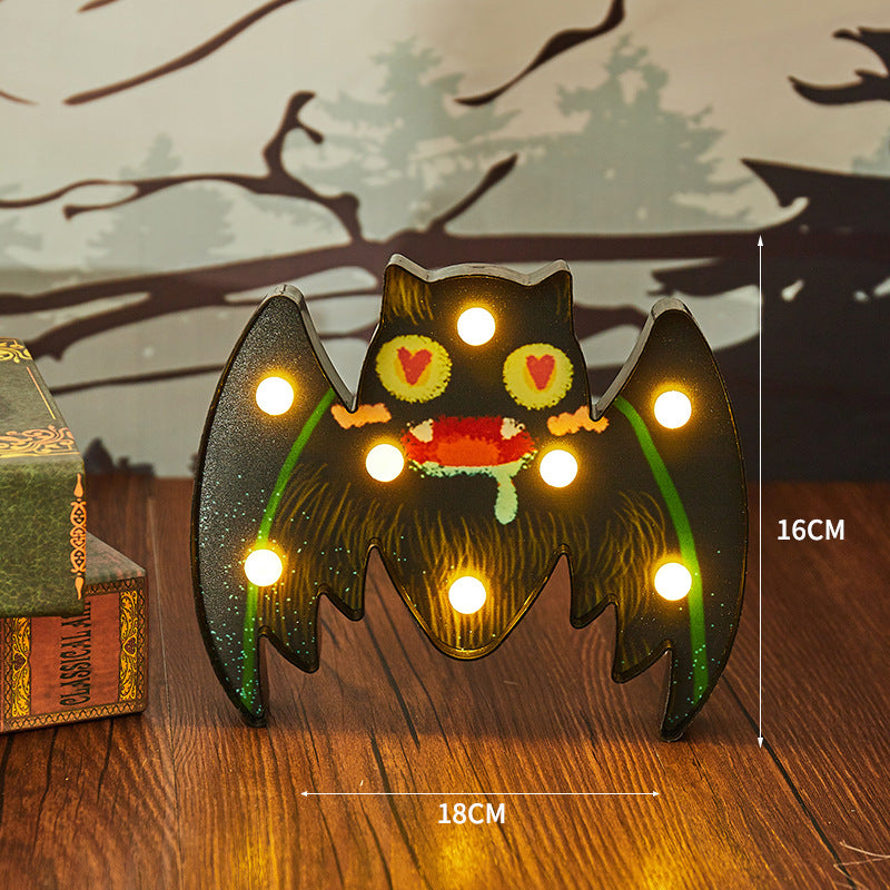 Halloween LED Pumpkin Spider Bat Skull Lights